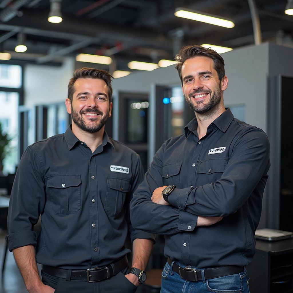 Команда ПК Майстер біля сервісного центру